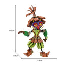 2024 Zeldaed Majoras Mask Skull Kid Action Figure Building Blocks Model Kit Breath Wild Monster Collectible Brick Toy Kids Gift
