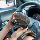 KLASSNUM Rhinestone Glitter Luxury Glasses Case Women Sparkling Sunglasses Box Bling Crystal Orgenizer Pressure Container New In