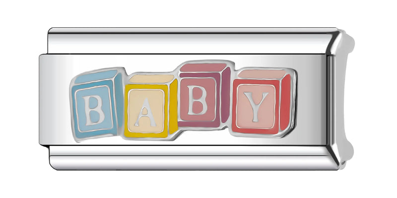 Trusta 2024 Best Friends Angel Wing Charm Italian Links 9mm Bracelet Stainless Steel for Girls Birthday Gift DIY Jewelry N115