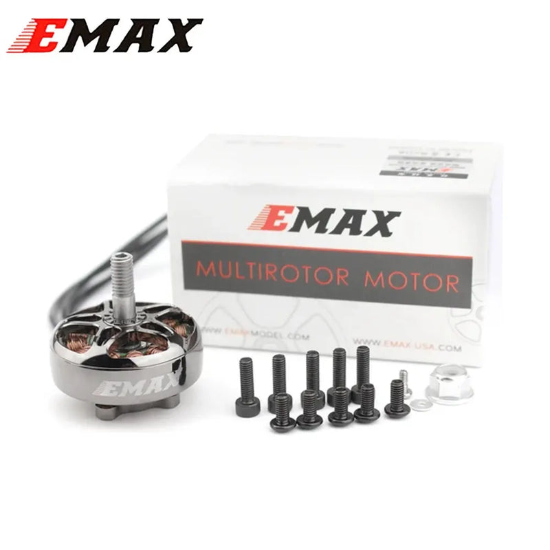 EMAX ECOII 2807 1300KV 6S / 1700KV 4S Brushless Motor W/ 4mm Shaft Compatible 6-7inch propeller for RC FPV Racing Drone