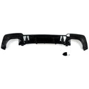 Gloss Black For 2018-21 BMW X3 G01 M40i PERFORMANCE ABS Rear Bumper Diffuser Lip