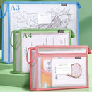 A3/A4 Document Pocket Folders Student Carrying Book Tutorial Classification Data Storage File Bag Operation Filing Products