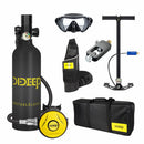 The Abyss Companion | 1L Portable Mini Scuba Diving System with Hand Pump