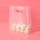 50/100Pcs Daisy Style Plastic Gift Bags With Handle, Shopping Bag Tote Bags Perfect for Mother's Day Wedding Birthday Holidays