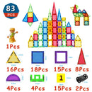 1Set Magnetisches Designer-Konstruktionsset Modell & Bauspielzeug DIY Magnetische Bausteine Montessori Lernspielzeug Für Kinder Geschenk