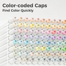 The Pastel Atlas | Ohuhu Honolulu 96-Colour Alcohol Marker Set with Dual Tips