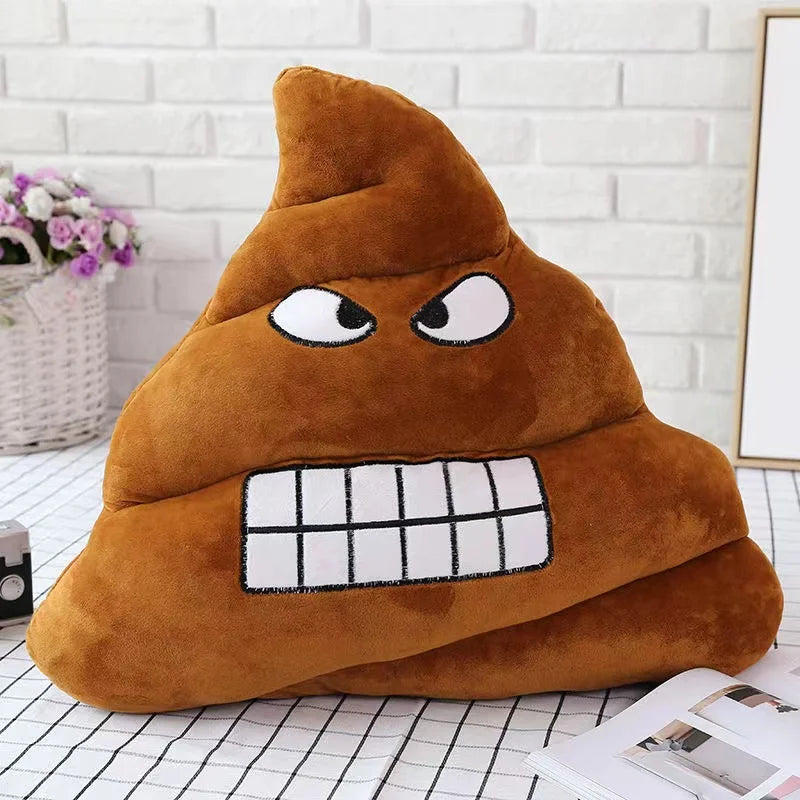 20CM 25CM Small Size Funny Poop Plush Toy Poop Stuffed Doll Christmas Birthday Halloween Children Gifts Strange Poop Pillow Doll