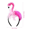 1pc Flamingo Headband Cosplay Decoration Halloween Valentine's Day Cute Girls Birthday Party Hawaiian Pink Accessories