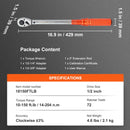 SucceBuy 1/2" 1/4" 3/8" Mechanical Torque Wrench Set Precision Pointer Hand Tools Torque Wrench Workshop Car Repair Tool