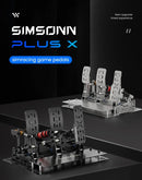 The Sim Commander | Hydraulic Sim Racing Pedal System with Haptic Vibration