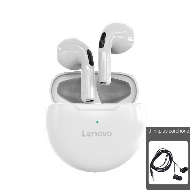 Lenovo LivePods HT38 TWS Bluetooth Earphone Mini Wireless Earbuds with Mic for iPhone Xiaomi Sport Waterproof 9D Stere Headphone