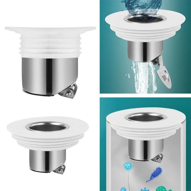 Insect Prevention Sewer Seal Stopper Anti-odor Water Pipe Plug Floor Drain One Way Valve Shower Drainer Bathroom Hardware