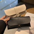 Cute Portable Sunglass Case - Pu Leather Soft Sunglasses Case Easy To Use Eyeglasses Case Pouch