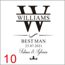 Personalized Logo Leather Hip Flask Set Birthday Father's Day Gift Custom 6oz Flask Wedding Favors Groom Groomsman Best Man Gift