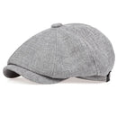 Neue Herren Casual Newsboy Mütze Frühling Sommer dünne Retro Baskenmütze wilde Freizeit Hüte Unisex Achteckige Kappe Mode Hip Hop Caps Gorras