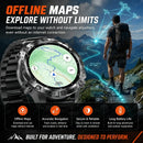 The Wayfinder | GPS Offline-Map Smartwatch with AMOLED and 3ATM