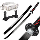 1:1 Scale Anime Swords Giyuu Katana 104cm Authentic Cosplay Weapons Props With Sword Holder And Belt Halloween Samurai Style