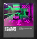 1/64 Diorama Car Parking Lot Model LED Light Underground Double-layer Car Garage Scene Model Display