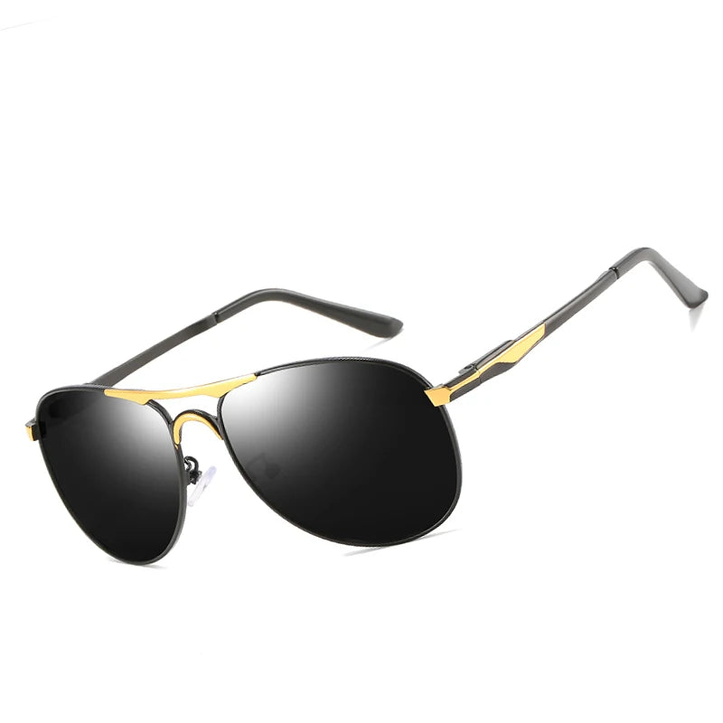 Classic Men And Women Polarized Sunglasses Fashion Metal Pilot Driving Fishing Sun Glasses Man Vintage Sunglass UV400 Eyeglasses