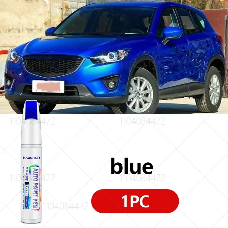 Paint Repair Pen Touch Up Scratch Remover DIY Auto Accessories Black White Sliver Red Blue Brown For Mazda CX5 2012-2025 KE KF