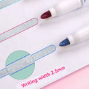 8/12/24Colors Double Line Outline Art Pen DIY Graffiti Pen Highlighter Marker Pens Diary For Scrapbook Poster Card Stationery