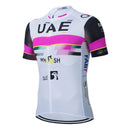 UAE 2023 Pro Team Cycling Racing Jersey Maillot Ciclismo Short Sleeve Summer Mens Road Cycling Bib Gel Shorts Kit Ropa De Hombre