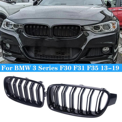 Für BMW 3er F30 F31 F35 330d 328i 335i 320d 340i Auto Front Nieren Kühlergrill Rennsport-Gitter Kühlergrill Auto Gitter 2013-2019