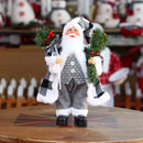 2024 Xmas Decor for Home Party Ornaments Christmas Ornaments Santa Claus Doll with Gift Bags