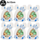 Easter Banner Easter Sign Garlands Rabbit Swirl Hanging Decoration Easter Egg Carrot Bunny Banner Happy Easter Party Decorations