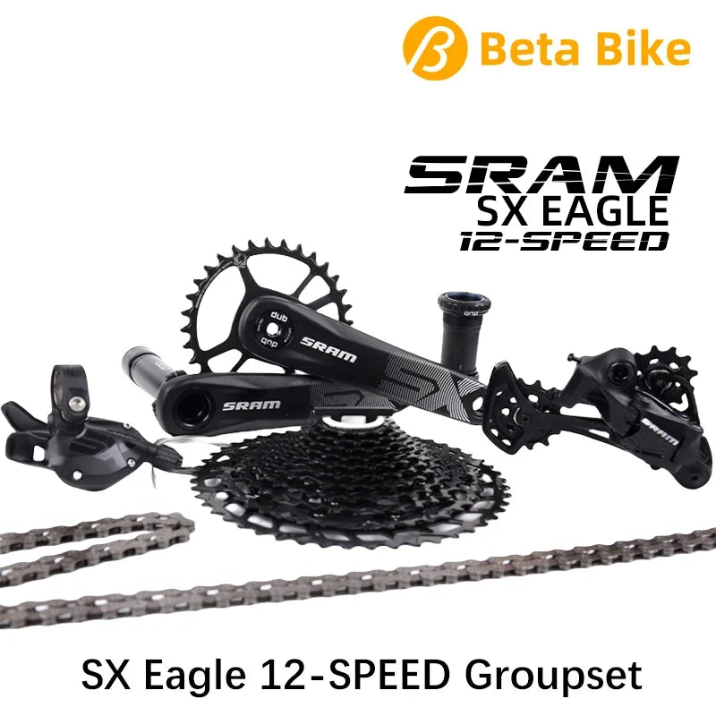 Original SRAM SX EAGLE 1x12 12V MTB Groupset Kit DUB Trigger Shifter Rear Derailleur Crankset Chain with PG 1210 1230 Cassette