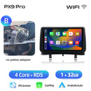 AWESAFE Car Radio Autoradio for Renault Clio 3 2005-2014 Wireless Carplay Screen Android Auto Stereo GPS Navi FM RDS Multimedia