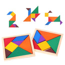 12Set Wooden Children's Tangram Puzzle Educational Toy Birthday Party Gift Giveaway Back to School Gift Kindergarten Party Prize