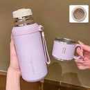 The Oasis | 600-800ml Double-Wall Vacuum Flask with Tea Strainer