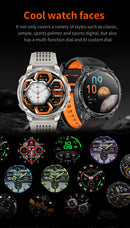The T-REX3 | Tactical-Grade Outdoor Smart Watch with 1100mAh Battery