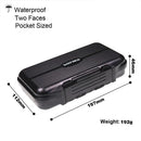 Bimoo 1pc 19.7*11.2cm Porket Streamer Fly Box Waterproof Sturdy Engineer Fishing Box Case with Waterproof Silicone Linear inside