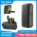 TELESIN Powerbank 10000mAh mit 20W PD Schnellladefunktion Tragbares Akku-Ladegerät für Gopro Hero 5 6 7 8 9 10 11 12 für Smartphone
