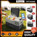 The Road Frost | 20-55L Portable Compressor Car Refrigerator 12V/24V with AC Adapter