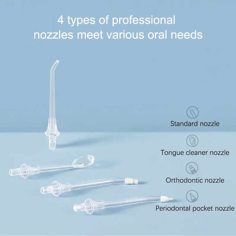 XIAOMI MIJIA MEO701 Portable Oral Irrigator Dental Teeth Whitening Flosser Bucal Tooth Cleaner Waterpulse Water Thread for Teeth