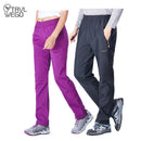 TRVLWEGO Winter Men Hiking Pants Outdoor Camping Travel Women Windproof Snow Breathable Fleece Keep Warm Trekking Trousers