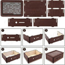1000/2000/3000/5000/10000 Dollar Money Box Wooden Piggy Bank Money Saving Box Detachable Rustic Coin Bank Money Storage Box