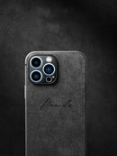 Personalise Case 15 14 Pro Max Custom Name Case For iPhone 14 13 12 11 Pro Max X XS XR 7 8 Plus SE Luxury Lambskin Leather Cover