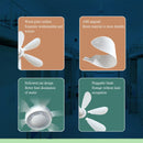 The Zephyr | USB-Powered Modular Ceiling Fan with 6 Detachable Blades