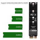 Dual-Bay M.2 NVME SSD Klon USB3.2 Typ C NVME Docking Station M.2 M.3 NVME PCI-E Externe Festplattenbox für M2 SSD M Key SSD