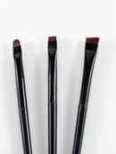 The Precision Trio | Professional Mink Hair Makeup Brush Set