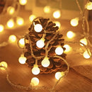 Small Ball Fairy Lights Globe String Lights Battery Operated for Garden Christmas Bedroom Wedding Halloween Camping Tent Decor