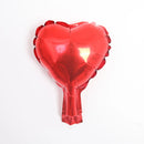 1PC I love you heart shaped foil balloon Valentine's day romantic wedding wedding room decoration decoration