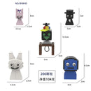 Sprunki Blocks Toys Sprunki Incredibox Building Blocks Model Children's Educational Oren Wenda Building Block Toys for Kids Gift