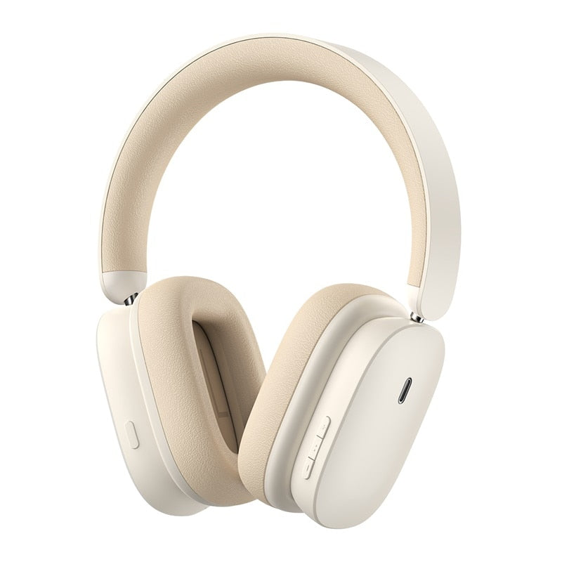 Baseus H1 ANC Bluetooth 5.2 Headsets Wireless Headphones, 40db Active Noise Cancellation, 70h Battery Life, 40mm Driver Unit