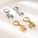 Beliebte Ballon-Hund-Anhänger Dangle-Ohrringe für Frauen Metall-Stil Süße Canimal Creolen Mode Schmuck Hochzeit Party Geschenke