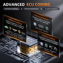 OTOFIX D1 PROS2 Diagnostic Scanner ECU Coding BiDirectional Control Bluetooth Diagnostic Tools 2 Years Free Update  OBD2 Scanner